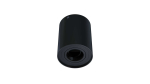 Ceiling spotlight fixture SPOT TUBE round black